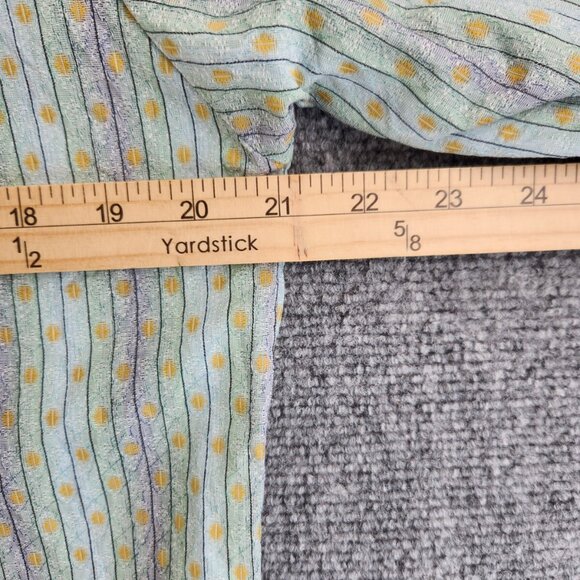 Robert Graham Men Multicolor Striped Geometric Long Sleeve Button Up Shirt ~Med - Picture 11 of 16